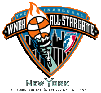 WNBA All-Star Game 1999 Primary Logo iron on transfers for clothing